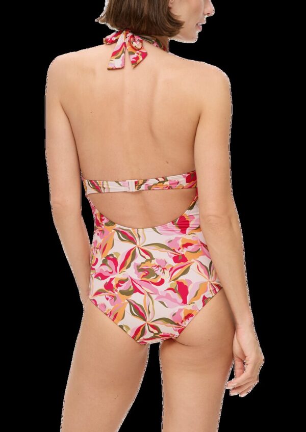 Badeanzug mit Blumen-Print