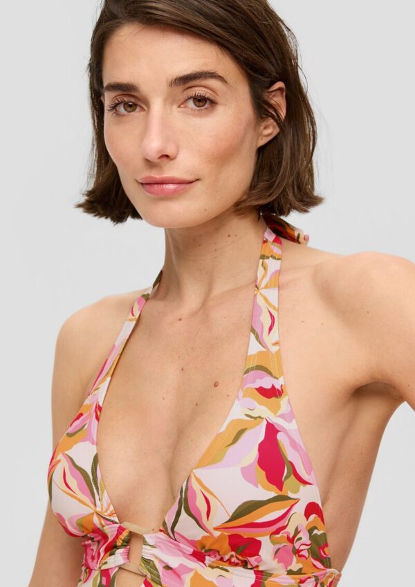 Badeanzug mit Blumen-Print