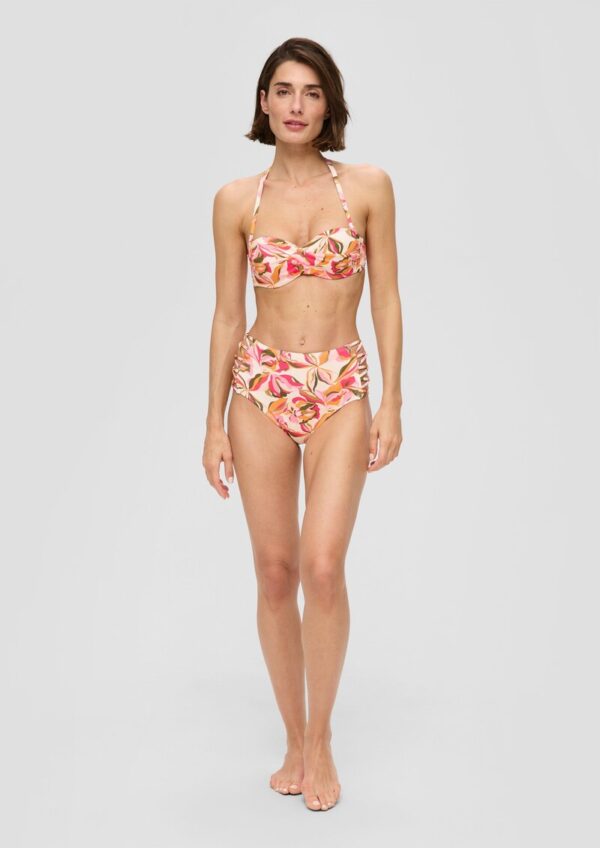 Bügel-Bandeau-Top mit Blumenmuster