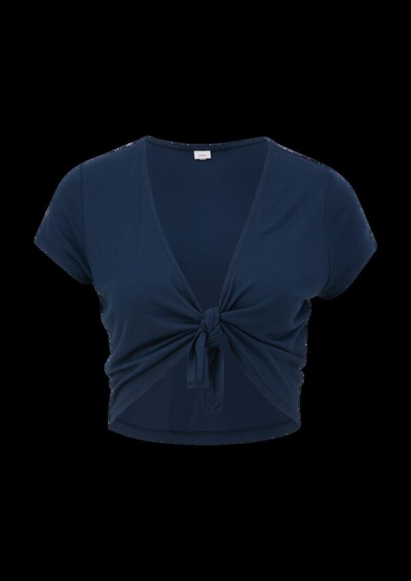 Kurzer Strandbolero aus Viskose