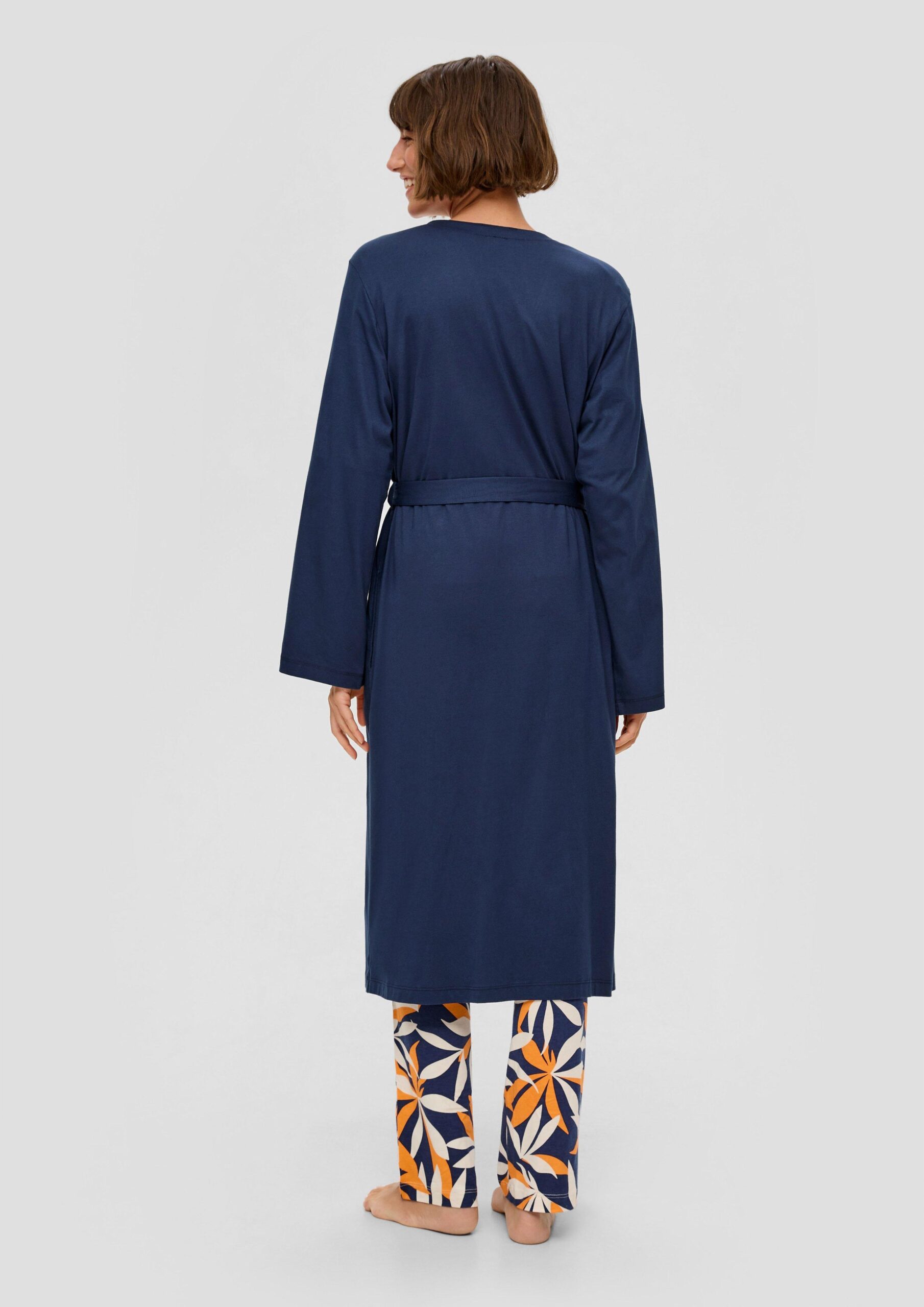 Morgenmantel aus Modalmix