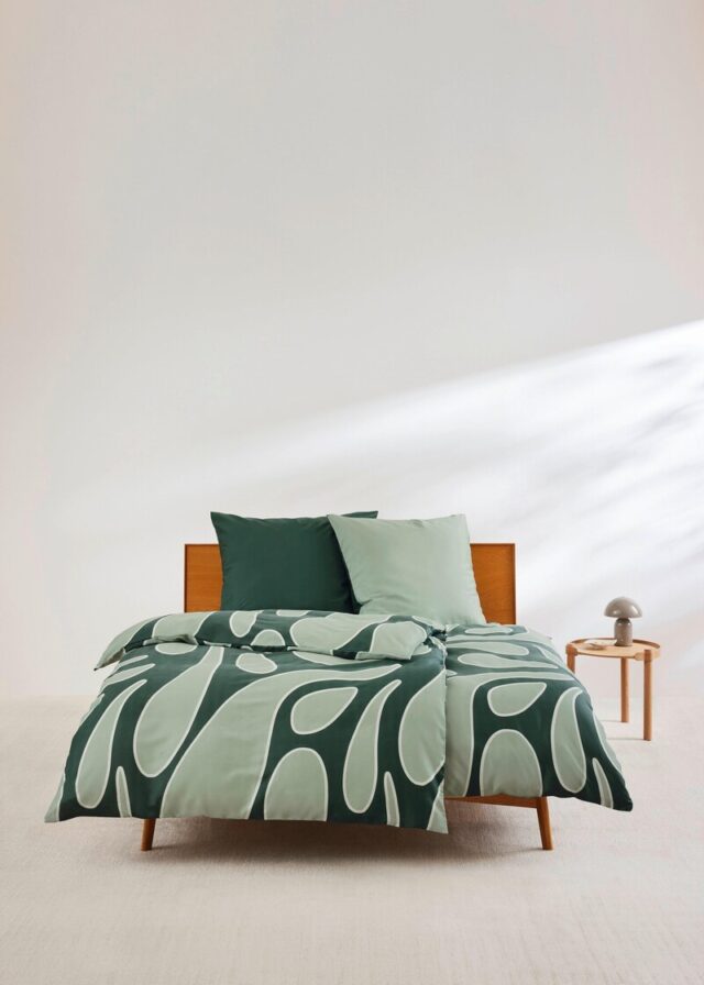 Elegante Bettwäsche aus Baumwolle im Set