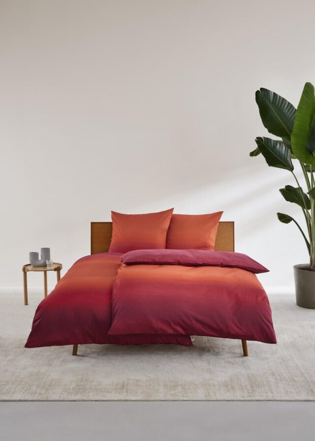 Bettwäsche-Set mit Farbverlauf