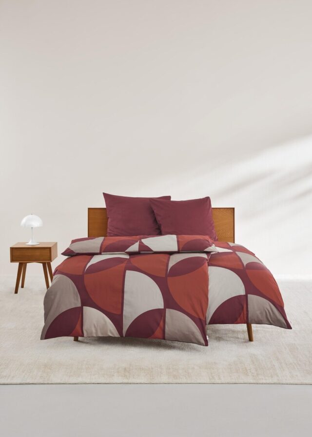 Bettwäsche-Set mit grafischem Muster