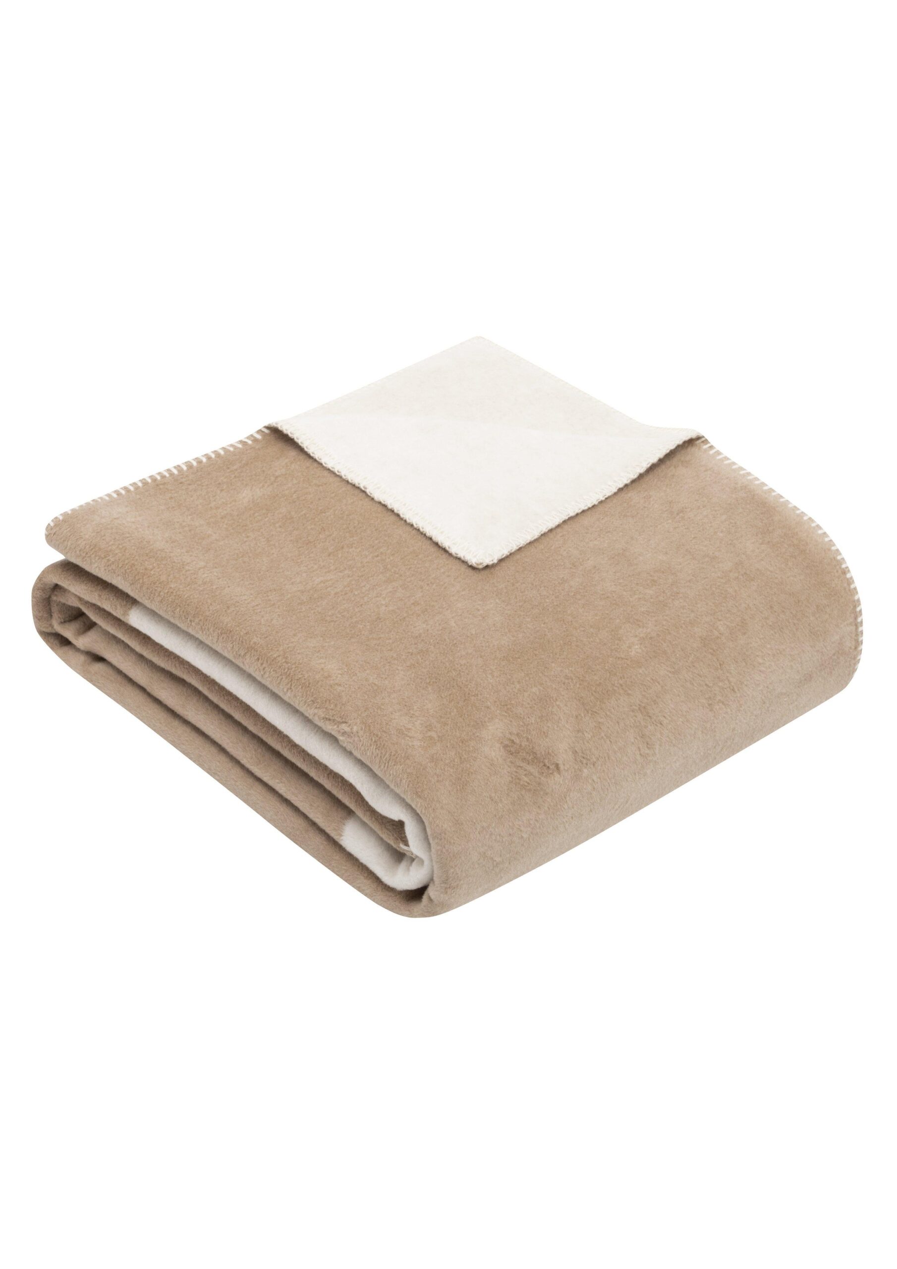 Kuschelige Decke aus Jacquard