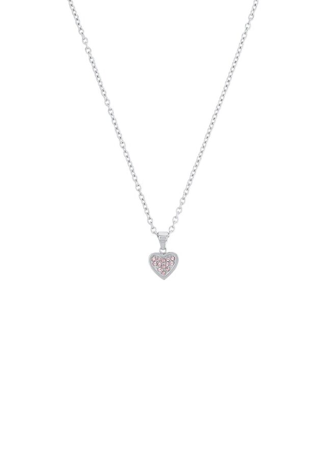 Herz-Halskette aus Edelstahl