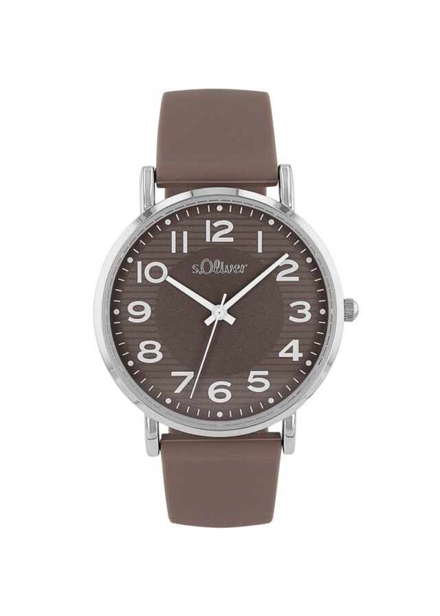 Armbanduhr mit Silikonband