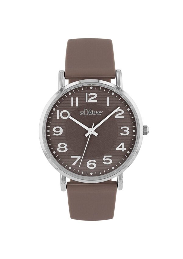 Armbanduhr mit Silikonband