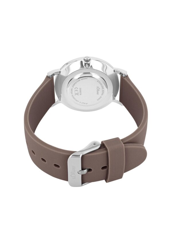 Armbanduhr mit Silikonband