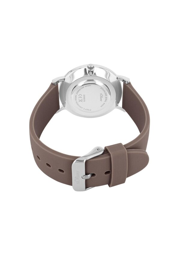 Armbanduhr mit Silikonband