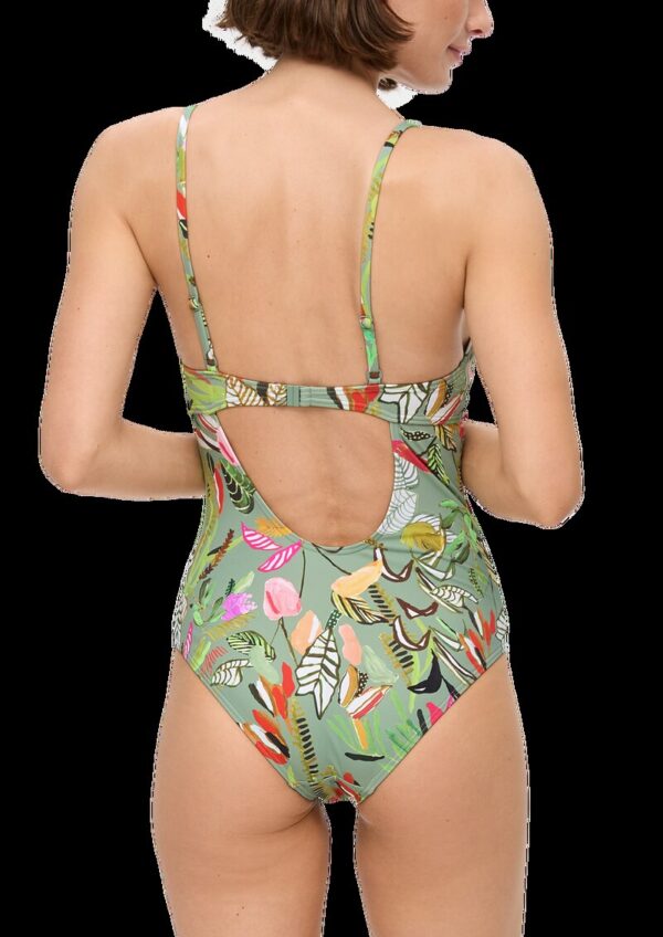 Badeanzug mit Blumenmuster