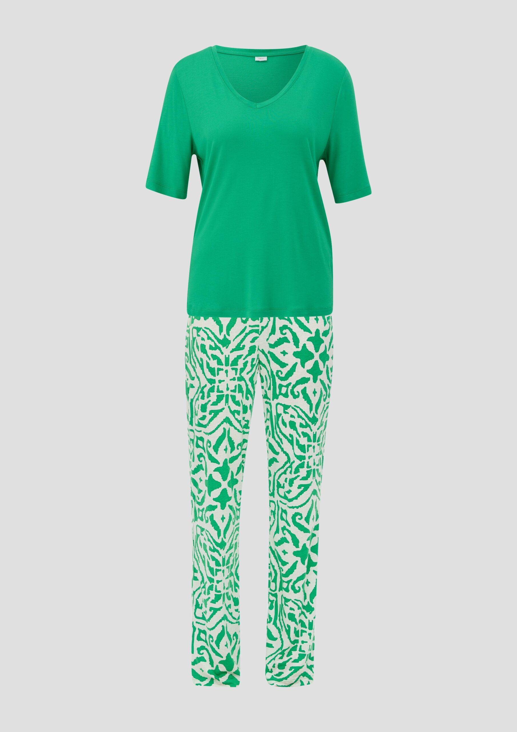 Pyjama-Set mit langer Hose