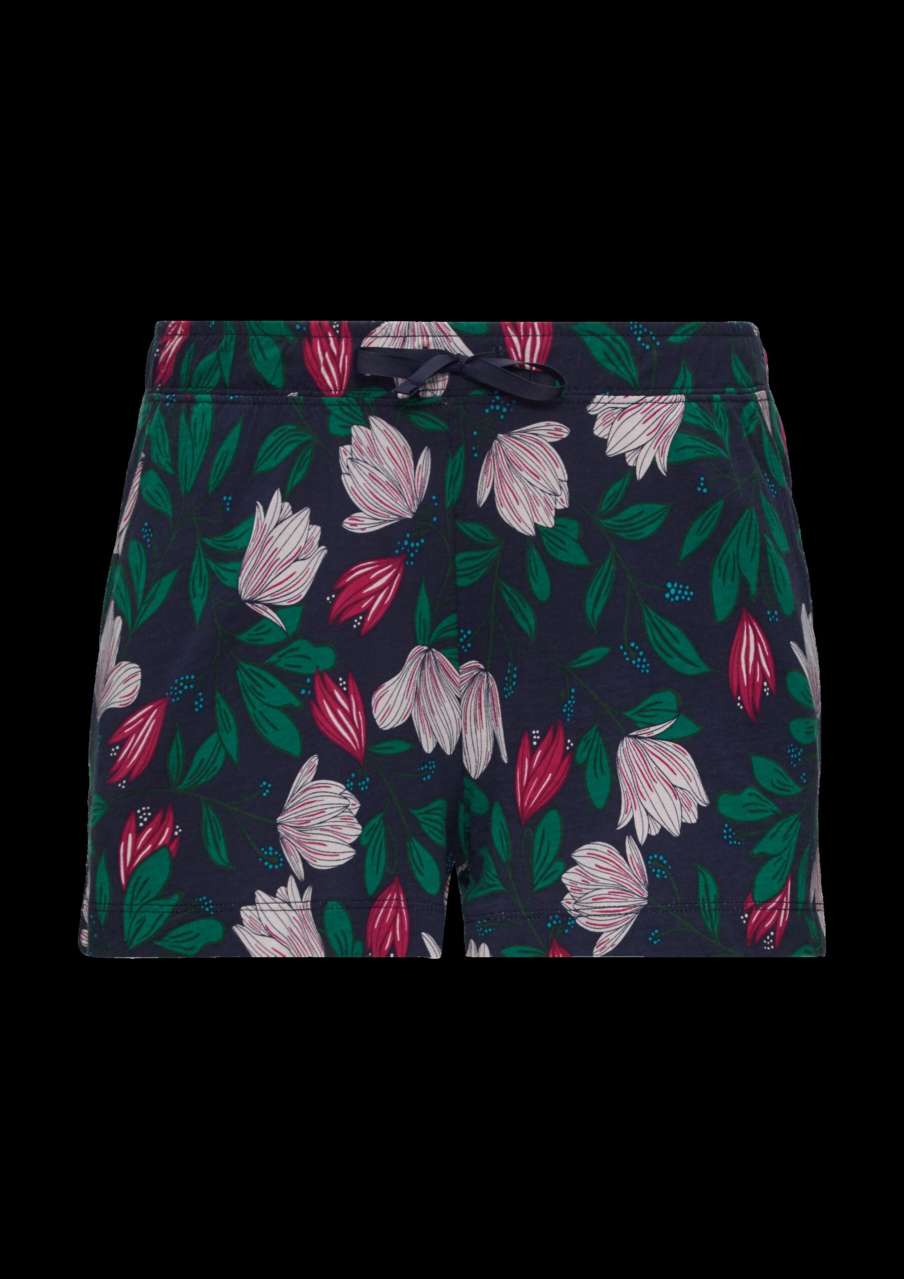 Pyjamashorts mit All-over-Print