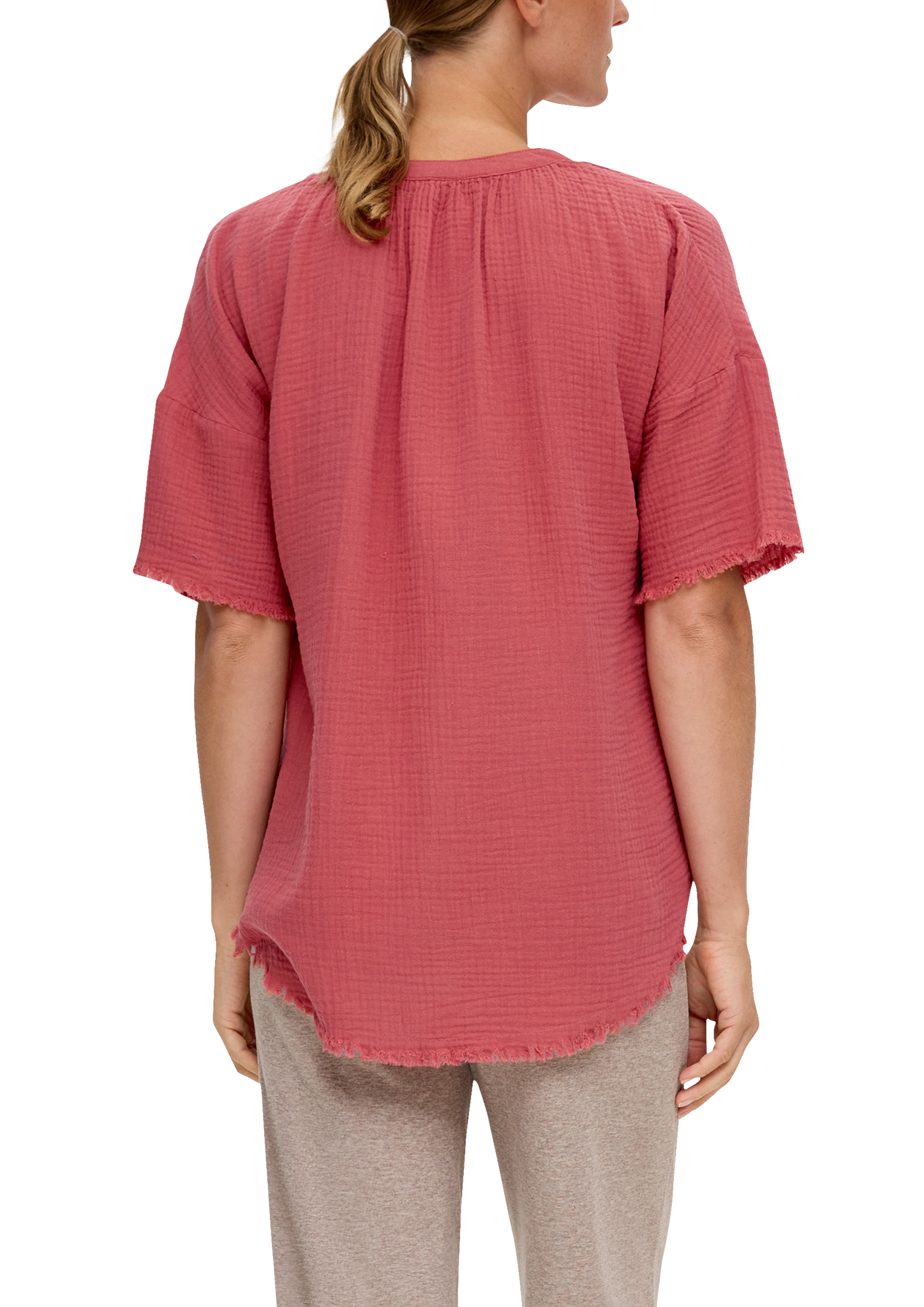 Pyjamashirt aus Musselin