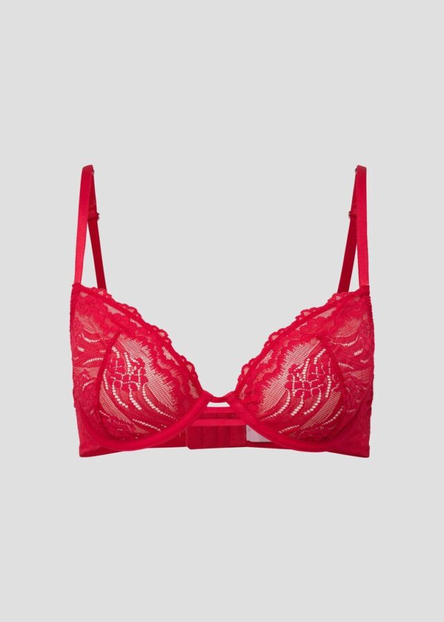 Ungefütterter Bügel-BH aus Spitze