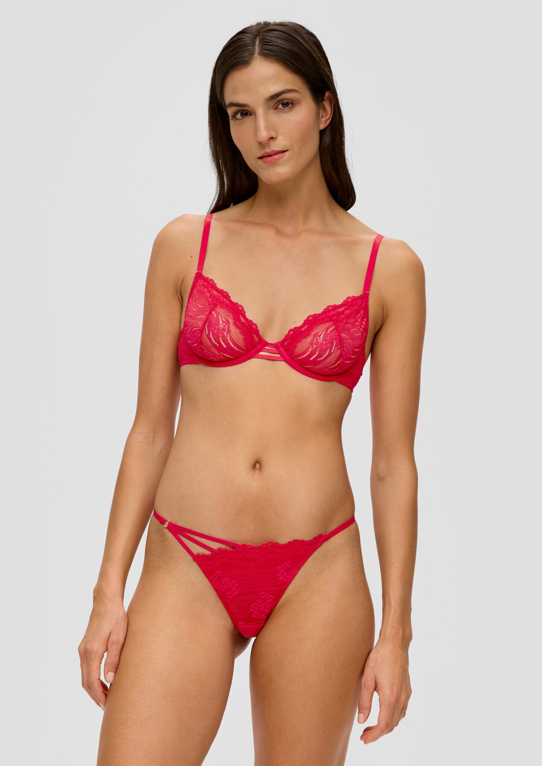 Ungefütterter Bügel-BH aus Spitze