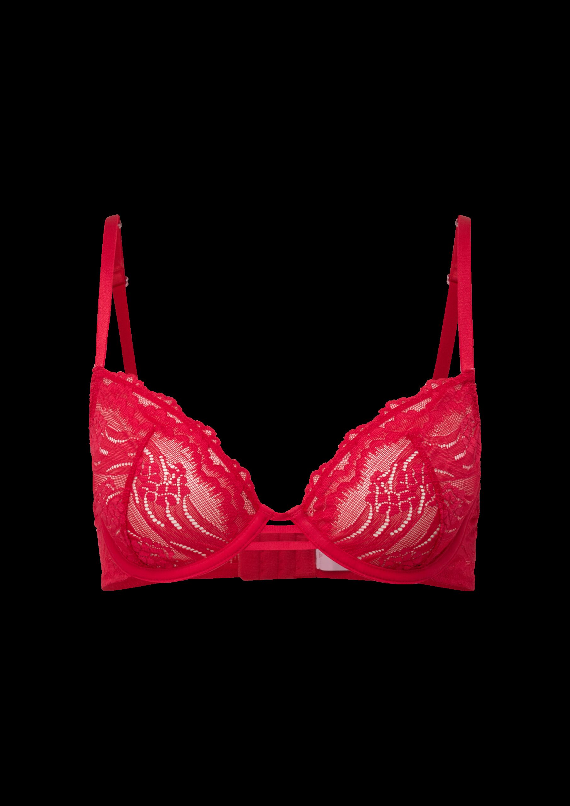 Ungefütterter Bügel-BH aus Spitze