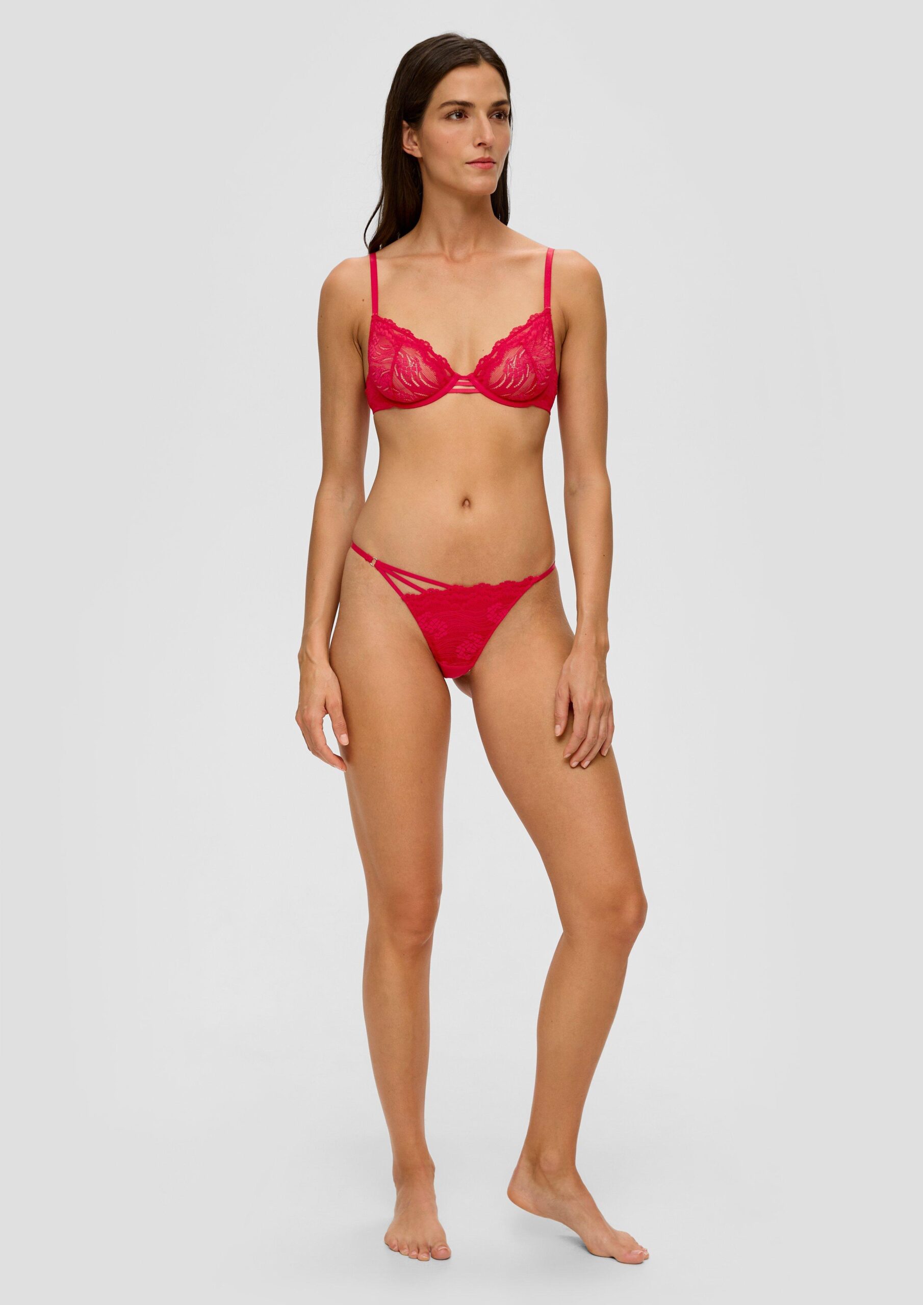 Ungefütterter Bügel-BH aus Spitze