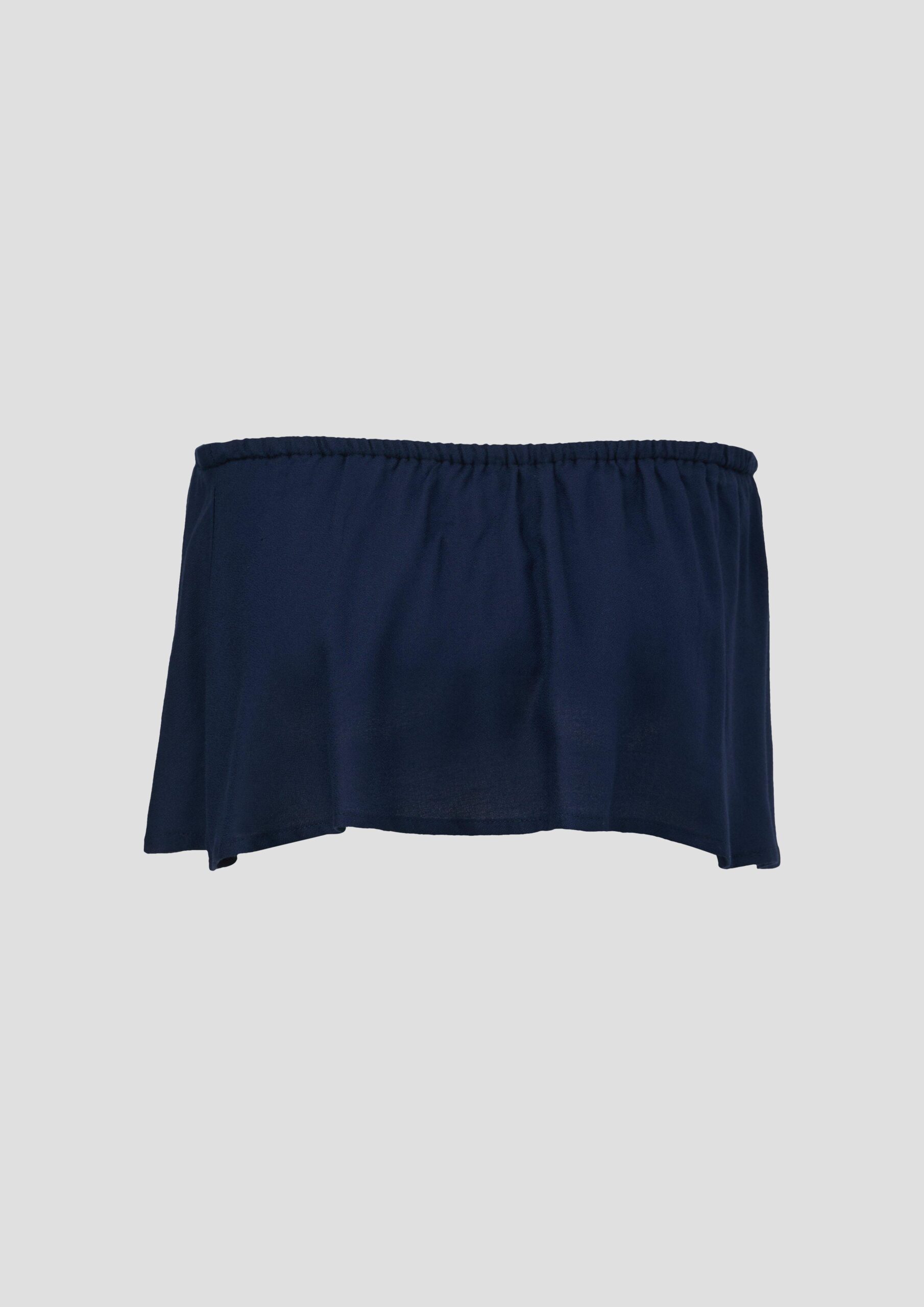 Bandeau-Top mit Volant