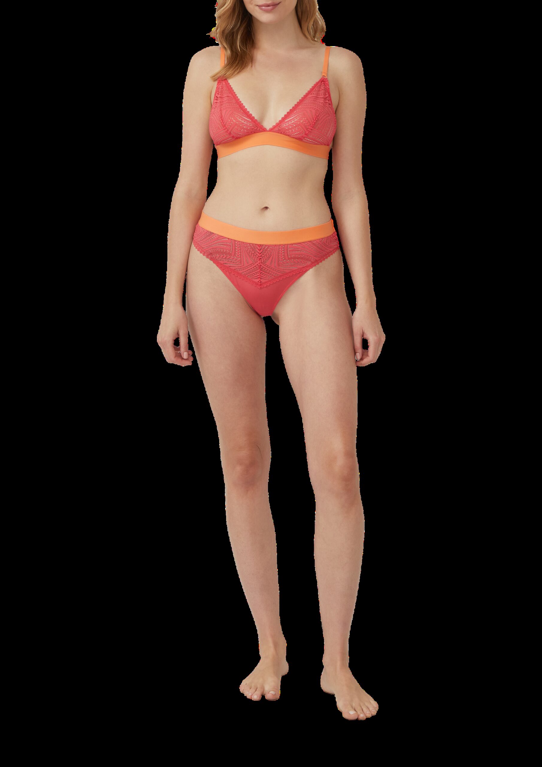 String mit Spitzen-Details