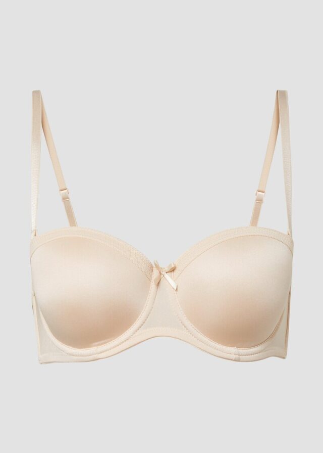Balconette-BH mit Schleifen-Detail