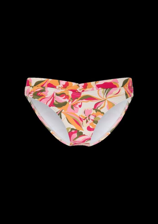 Bikinihose mit Bund in V-Form