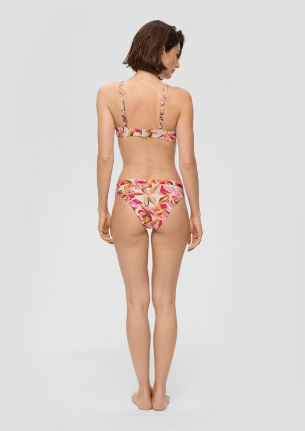 Bikinihose mit Bund in V-Form