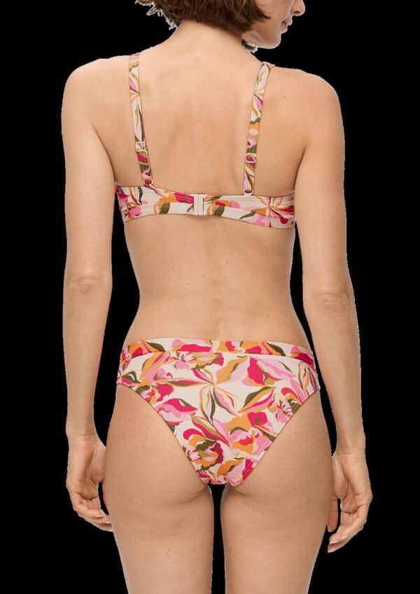 Bikinihose mit Bund in V-Form