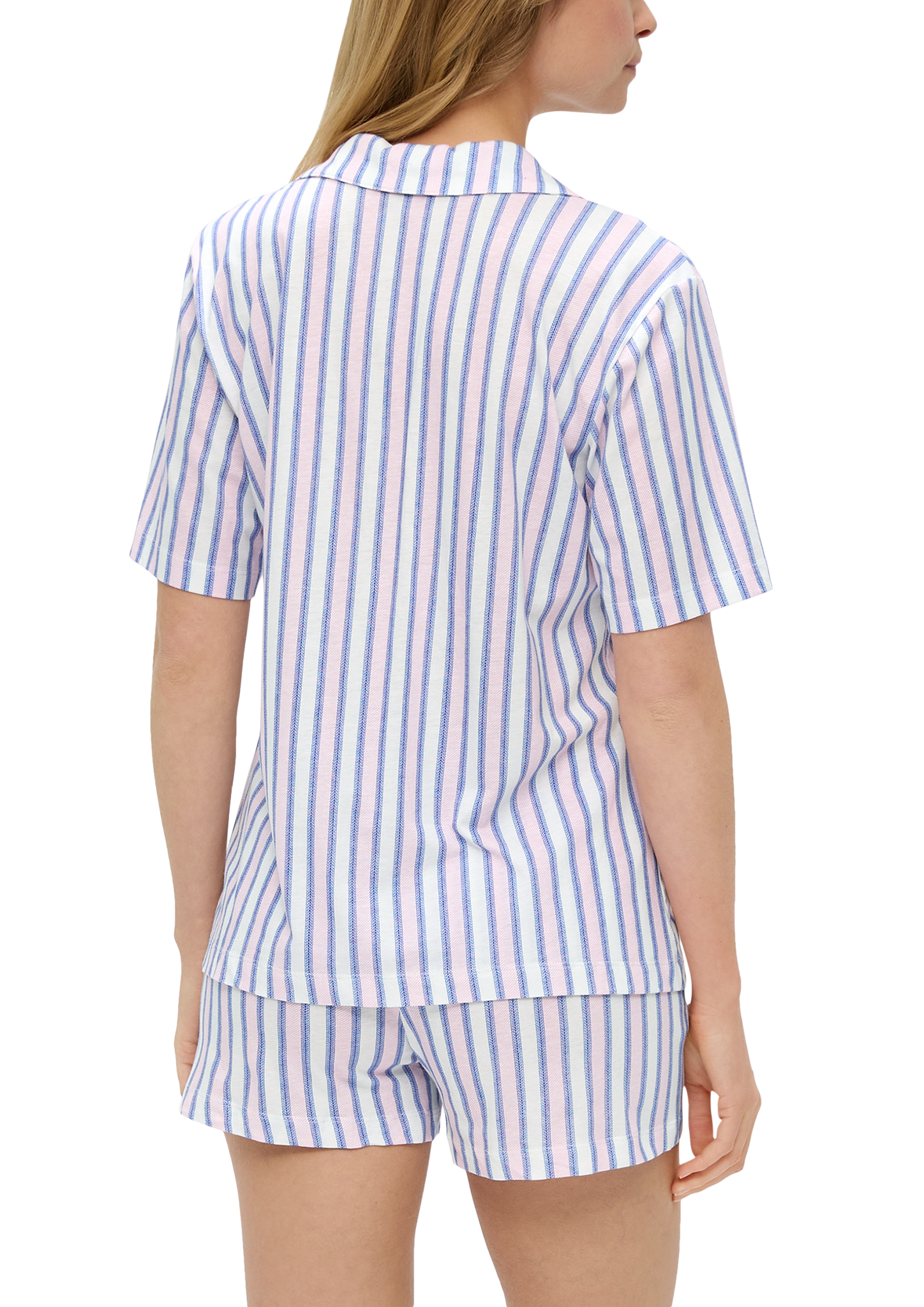 Kurzes Pyjama-Set mit All-over-Print