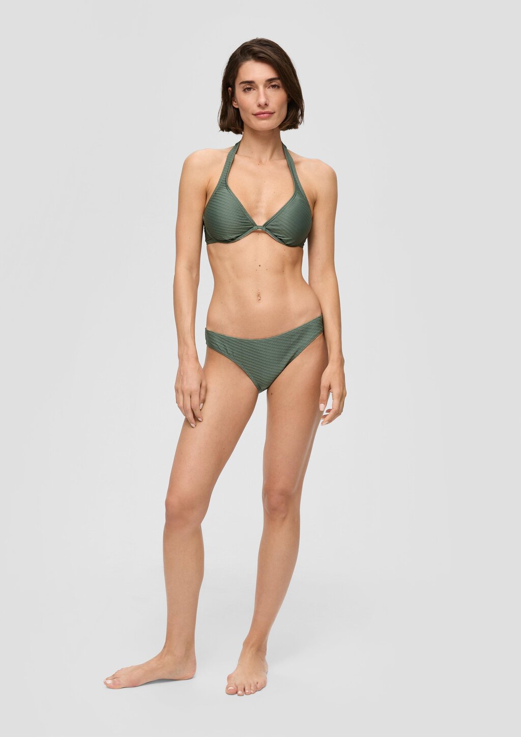 Strukturierter Bügel-Bikini