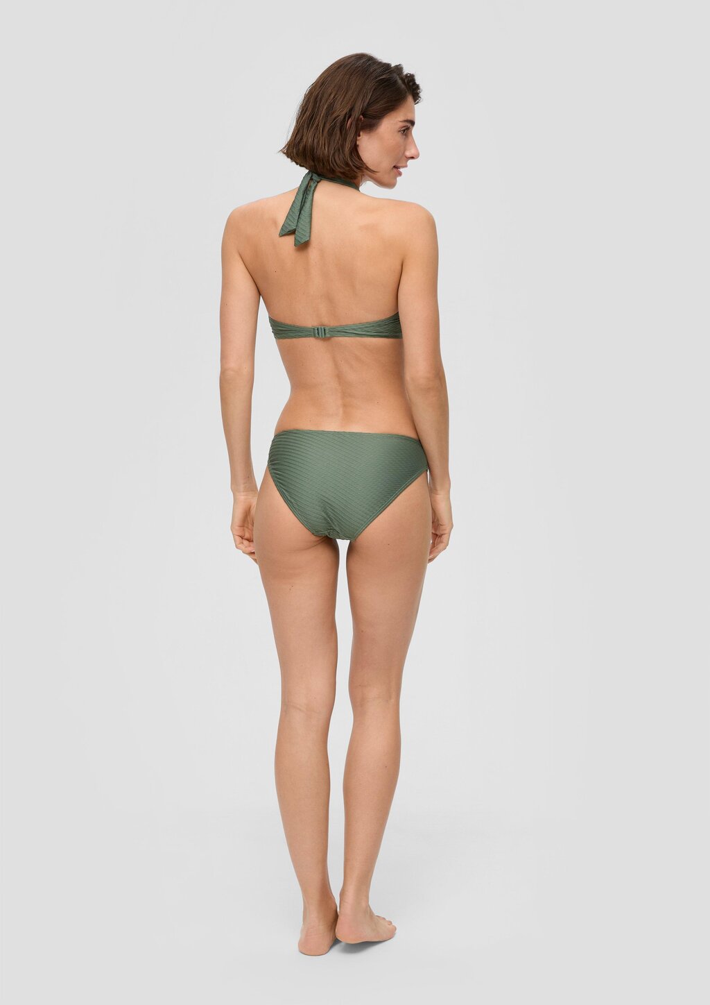 Strukturierter Bügel-Bikini