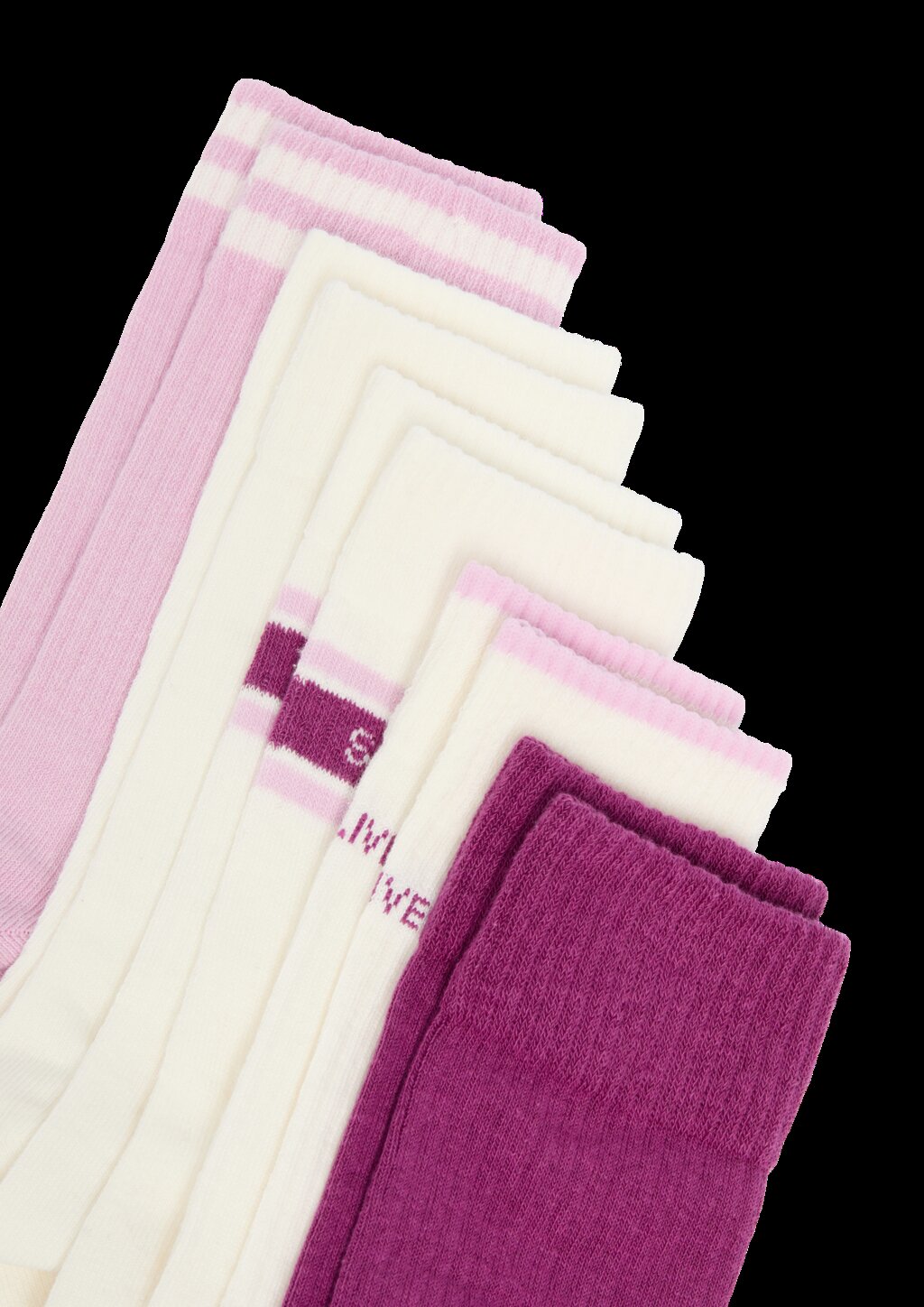 Unisex Langschaftsocken im 5er-Pack