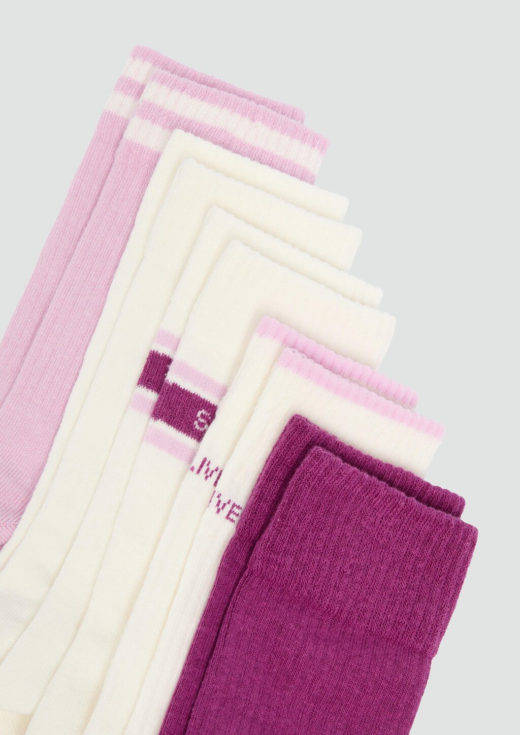 Unisex Langschaftsocken im 5er-Pack