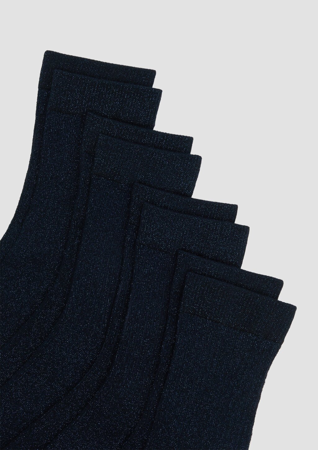 Socken im 4er-Pack mit Rippstruktur