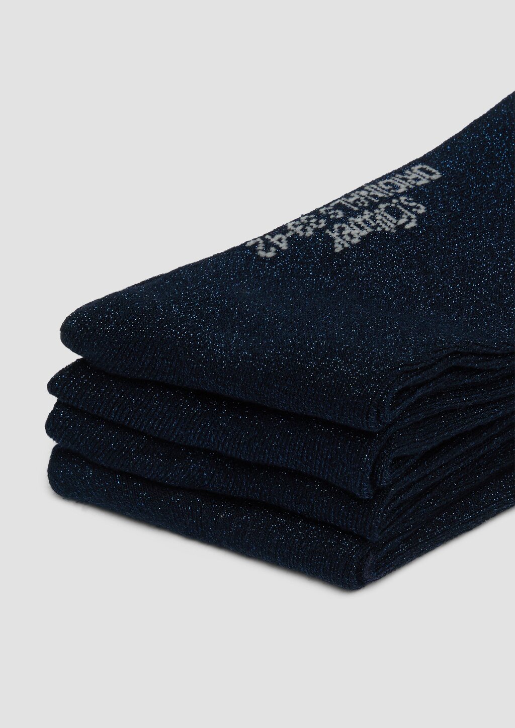 Socken im 4er-Pack mit Rippstruktur