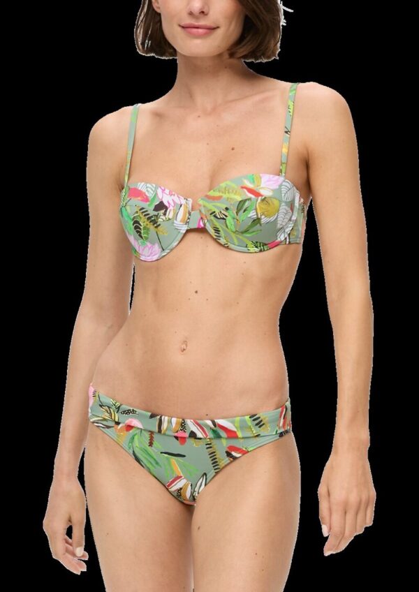 Bikinihose mit All-over-Print