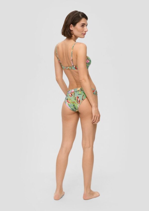 Bikinihose mit All-over-Print