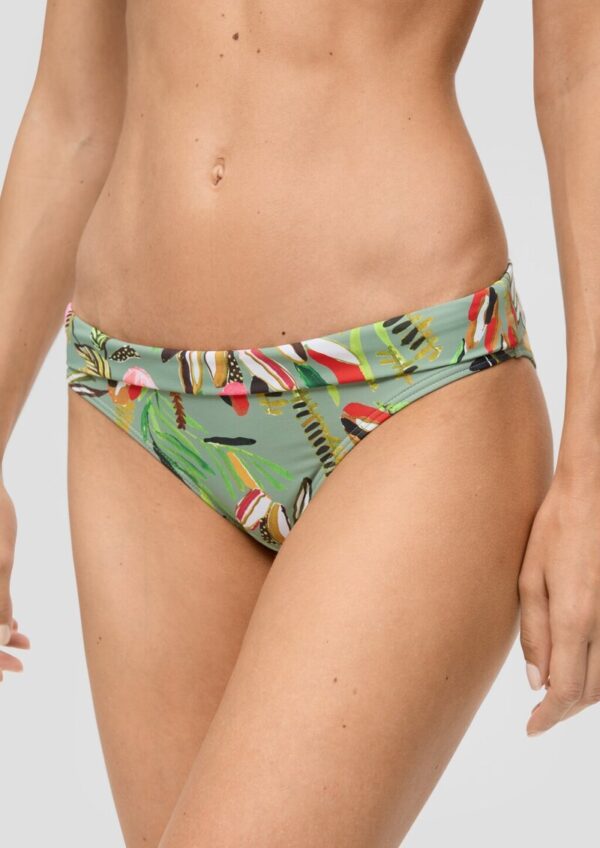Bikinihose mit All-over-Print