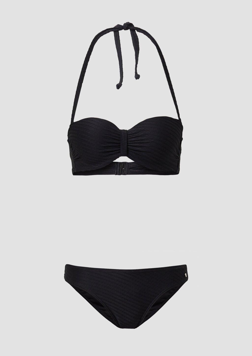 Bandeau-Bikini mit Bügeln