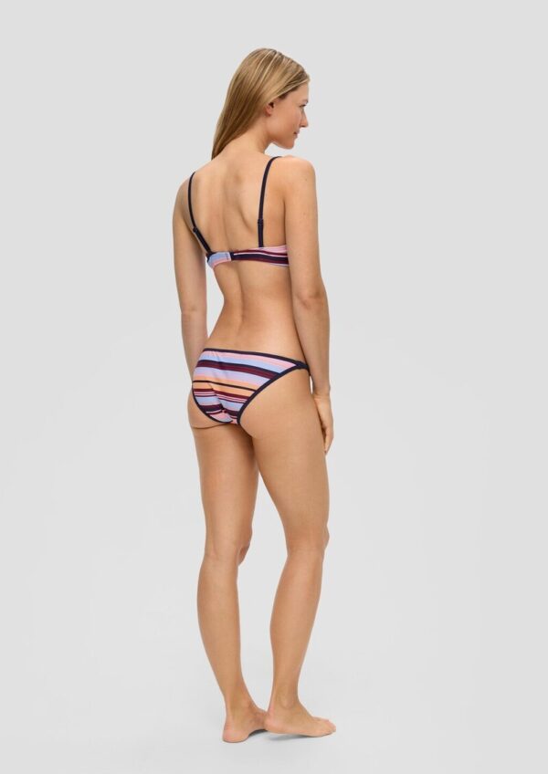 Bügel-Bandeau-Top mit Streifen