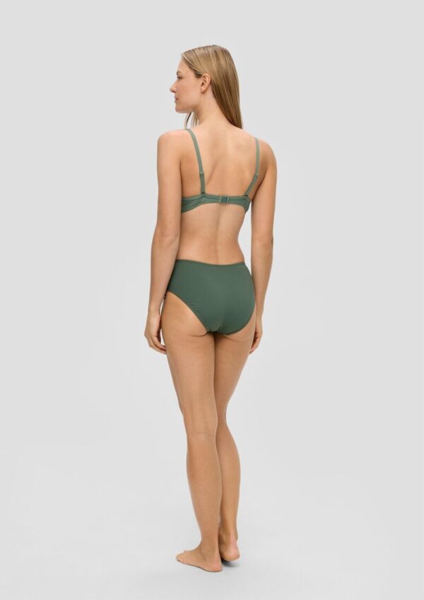 Bikinihose mit Raffung