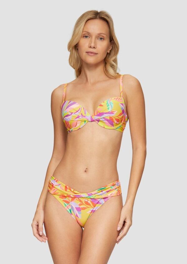Bikinihose mit All-over-Print