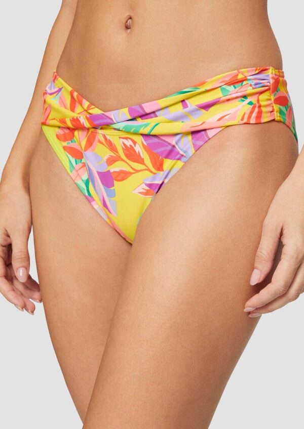 Bikinihose mit All-over-Print