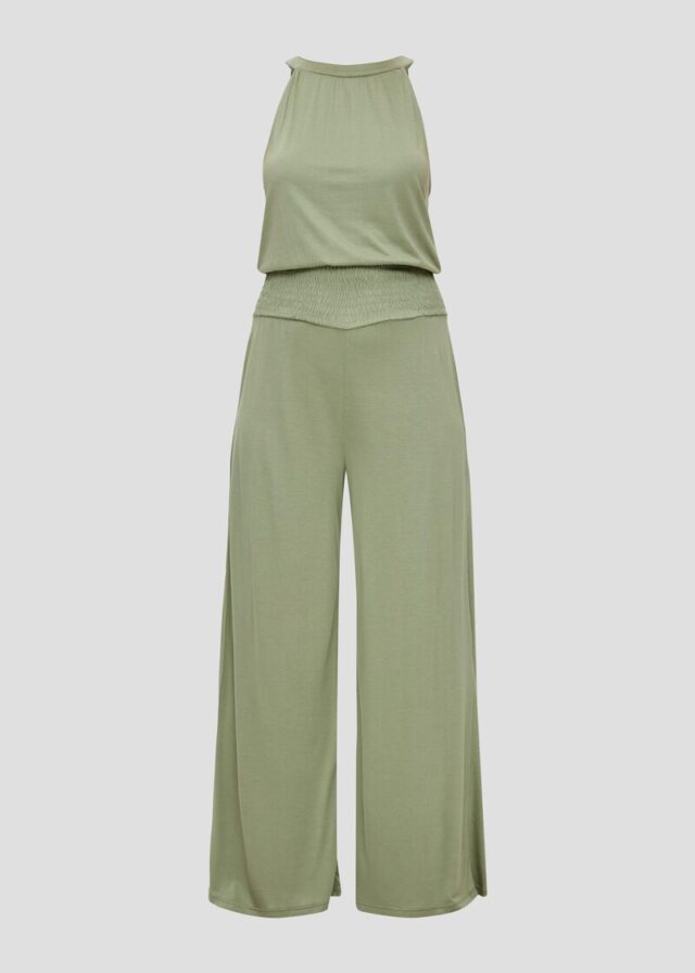 Jumpsuit aus fließendem Viskosejersey