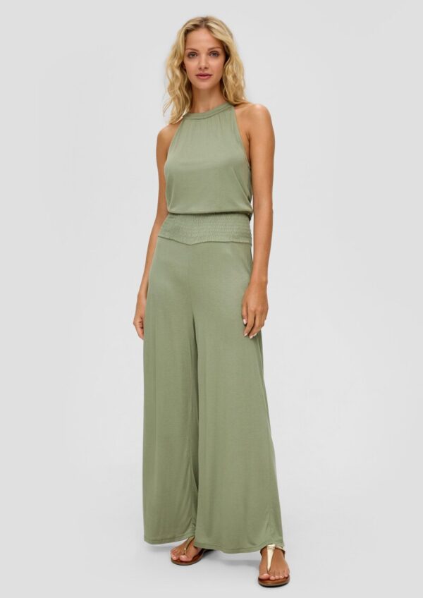 Jumpsuit aus fließendem Viskosejersey