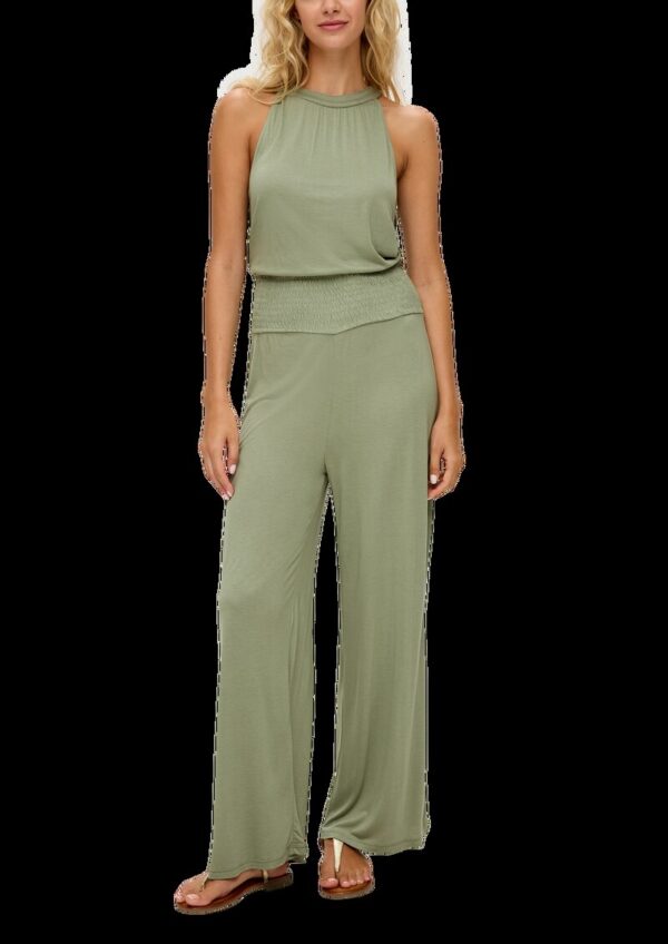 Jumpsuit aus fließendem Viskosejersey
