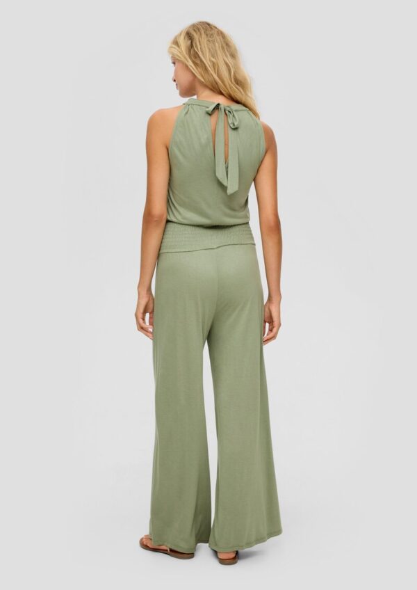 Jumpsuit aus fließendem Viskosejersey
