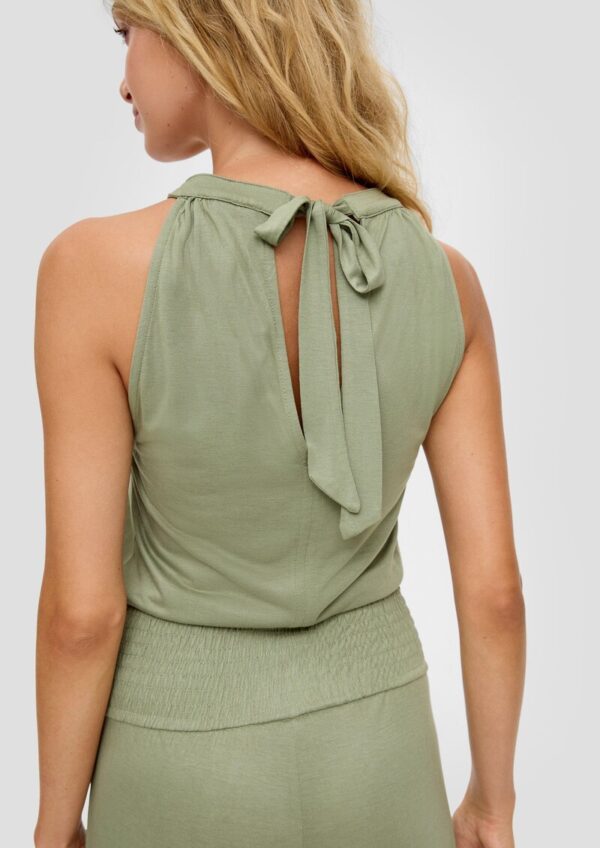 Jumpsuit aus fließendem Viskosejersey