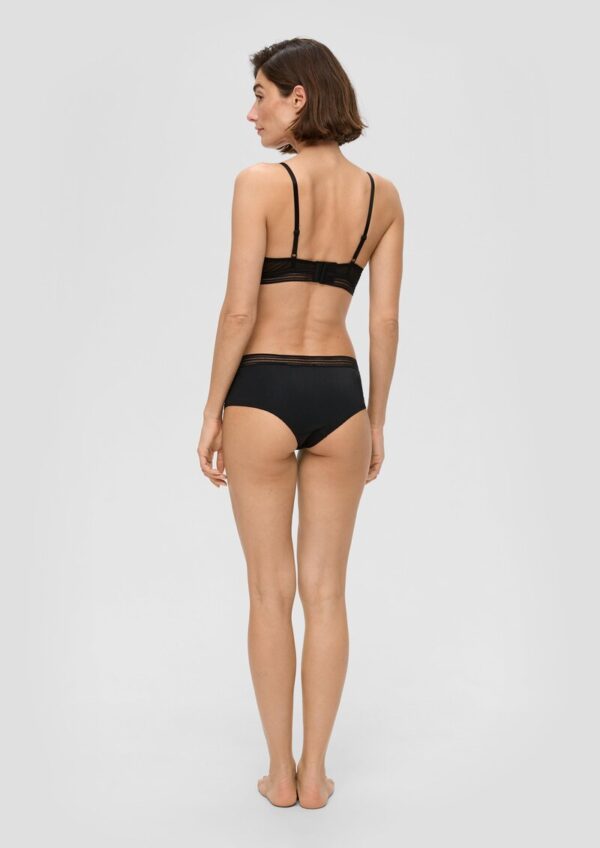 Panty mit Mesh-Einsätzen