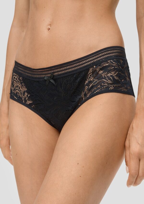 Panty mit Mesh-Einsätzen